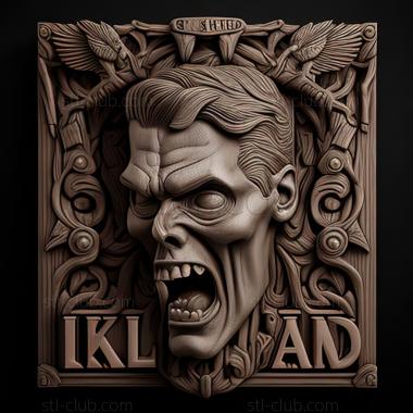 3D модель Зловещие мертвецы игра Привет королю (STL)